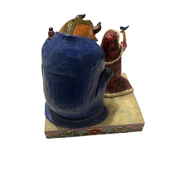 Jim Shore Disney Showcase Beauty and the Beast Something There Figure - Picture 5 of 6